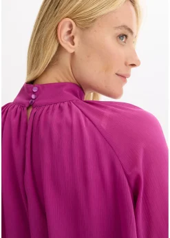 Robe en mousseline à volants