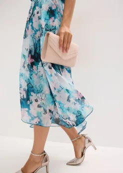 Robe en mousseline avec dentelle