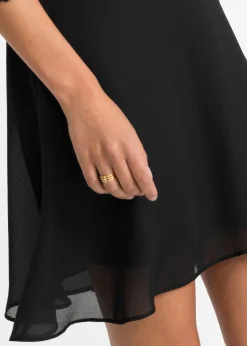 Robe en mousseline avec dentelle