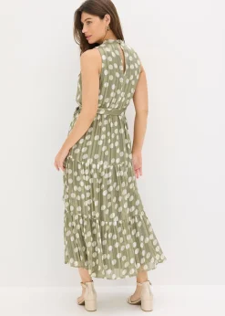 Robe en mousseline avec fil brillant