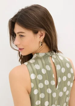 Robe en mousseline avec fil brillant