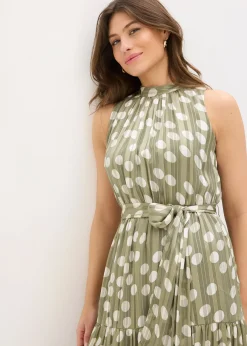 Robe en mousseline avec fil brillant