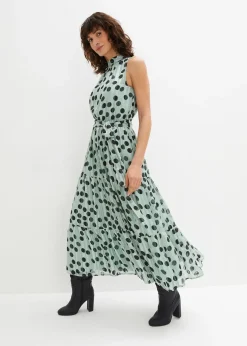 Robe en mousseline avec fil brillant