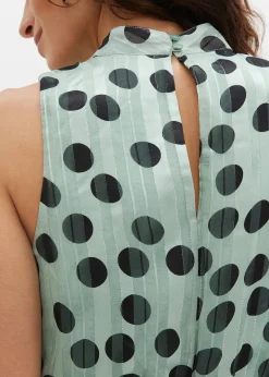 Robe en mousseline avec fil brillant