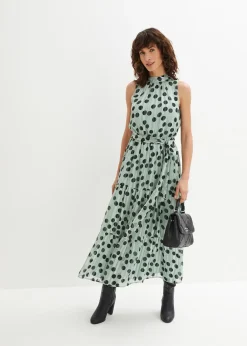 Robe en mousseline avec fil brillant