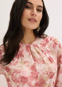 Robe en mousseline avec lien à nouer (ens. 2 pces)