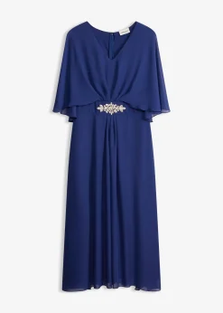 Robe en mousseline avec strass