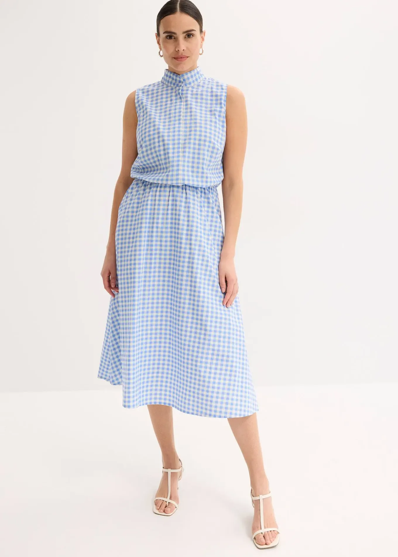 Robe en popeline de coton