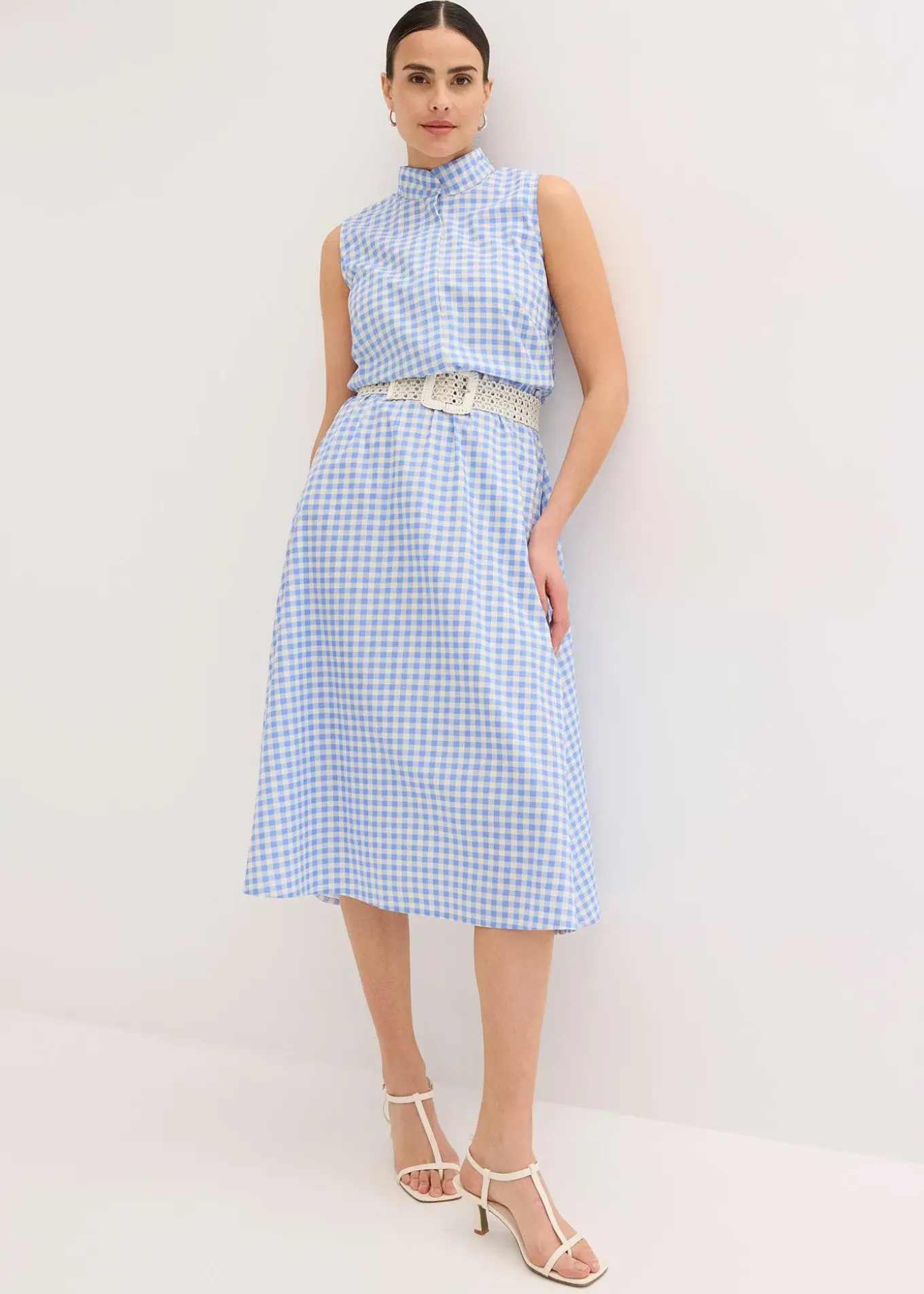 Robe en popeline de coton