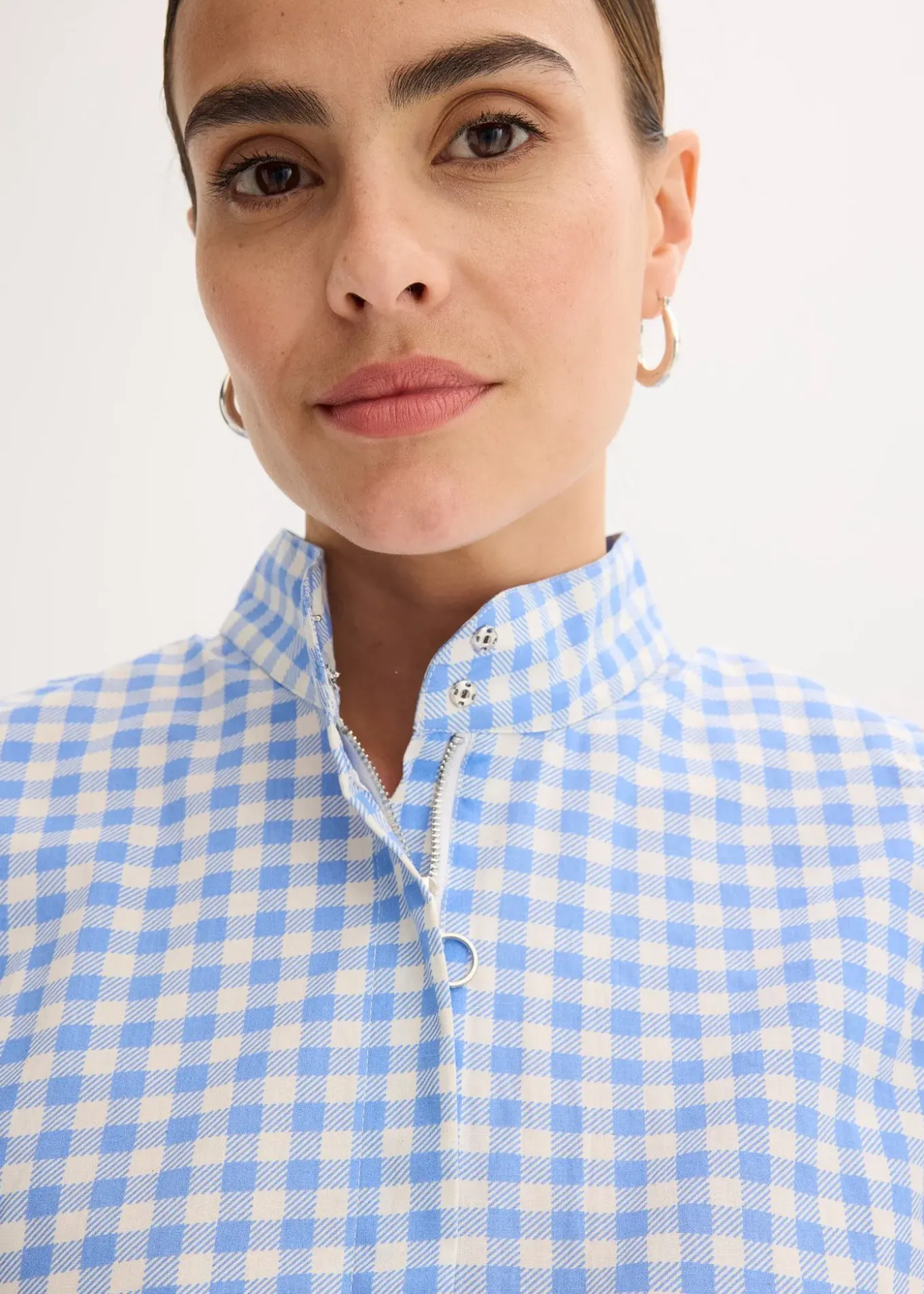 Robe en popeline de coton