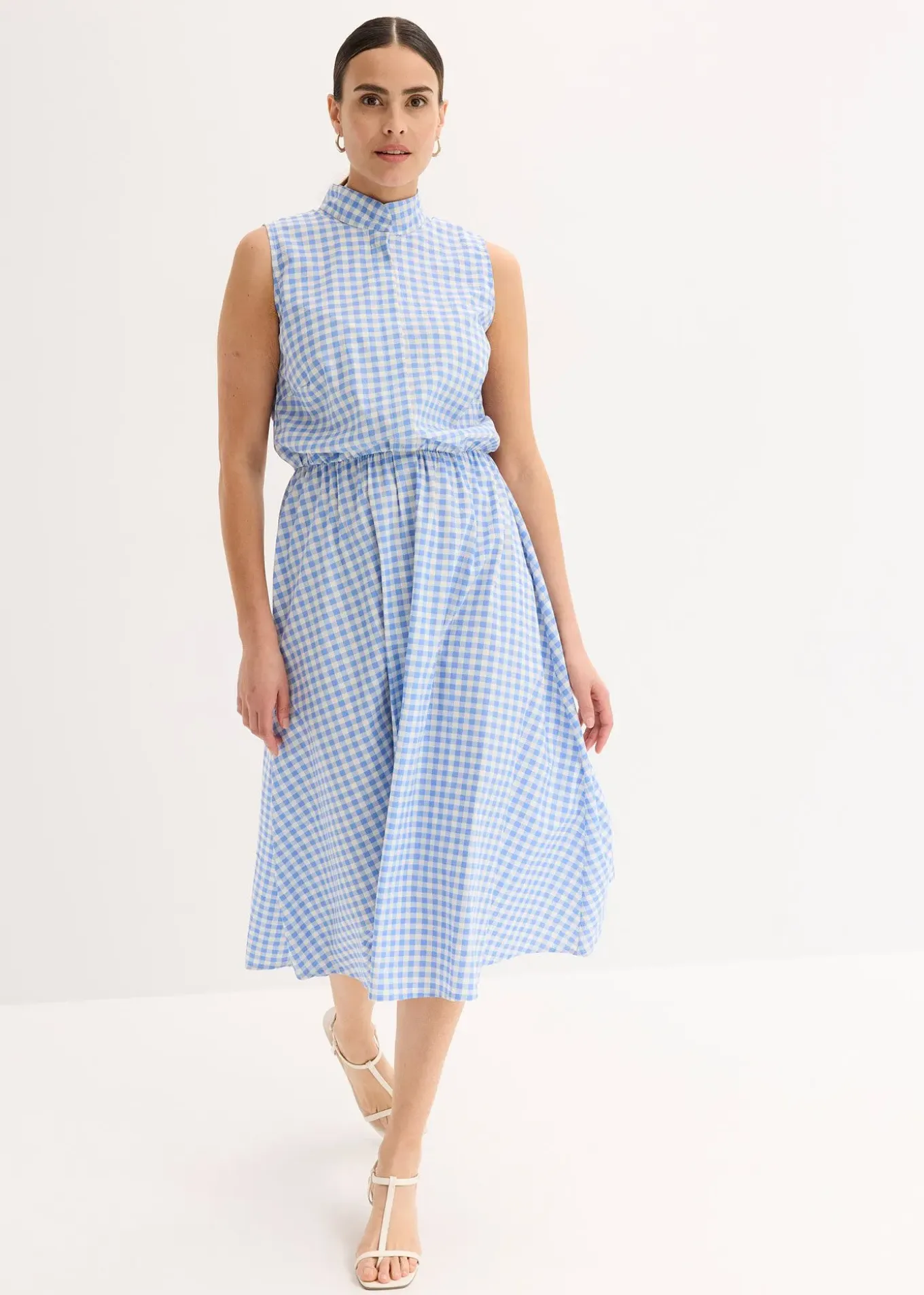 Robe en popeline de coton