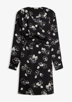 Robe en satin fluide