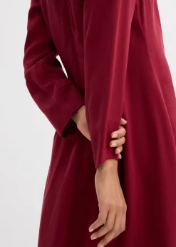 Robe en twill lyocell fluide