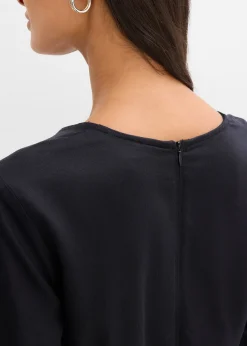 Robe en twill lyocell fluide