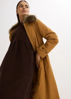 Robe en velours côtelé