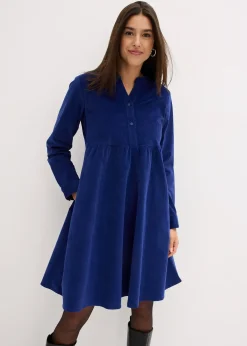 Robe en velours de coton côtelé