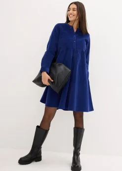 Robe en velours de coton côtelé