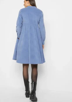 Robe en velours de coton côtelé