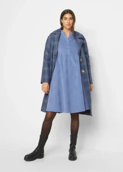 Robe en velours de coton côtelé