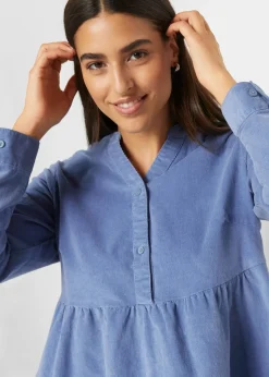 Robe en velours de coton côtelé