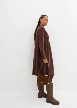 Robe en velours de coton côtelé