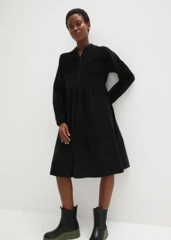 Robe en velours de coton côtelé