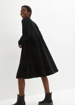 Robe en velours de coton côtelé