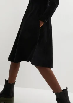 Robe en velours de coton côtelé