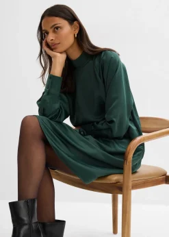 Robe en viscose majoritaire