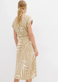 Robe fluide en jersey avec viscose