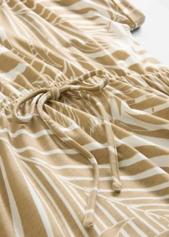 Robe fluide en jersey avec viscose