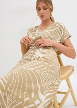 Robe fluide en jersey avec viscose