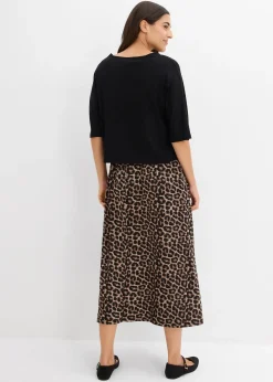 Robe fluide en jersey viscose