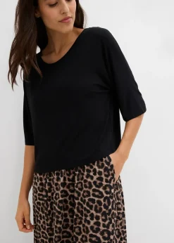 Robe fluide en jersey viscose