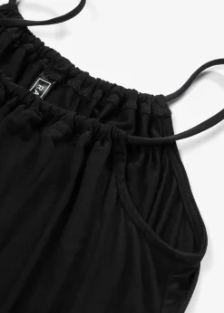 Robe fluide en jersey viscose extensible