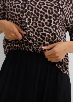 Robe fluide en jersey viscose