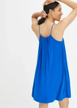Robe fluide en jersey viscose extensible