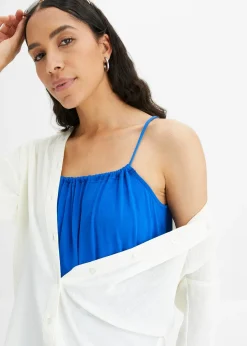 Robe fluide en jersey viscose extensible