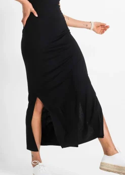 Robe fluide en jersey viscose