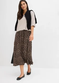 Robe fluide en jersey viscose