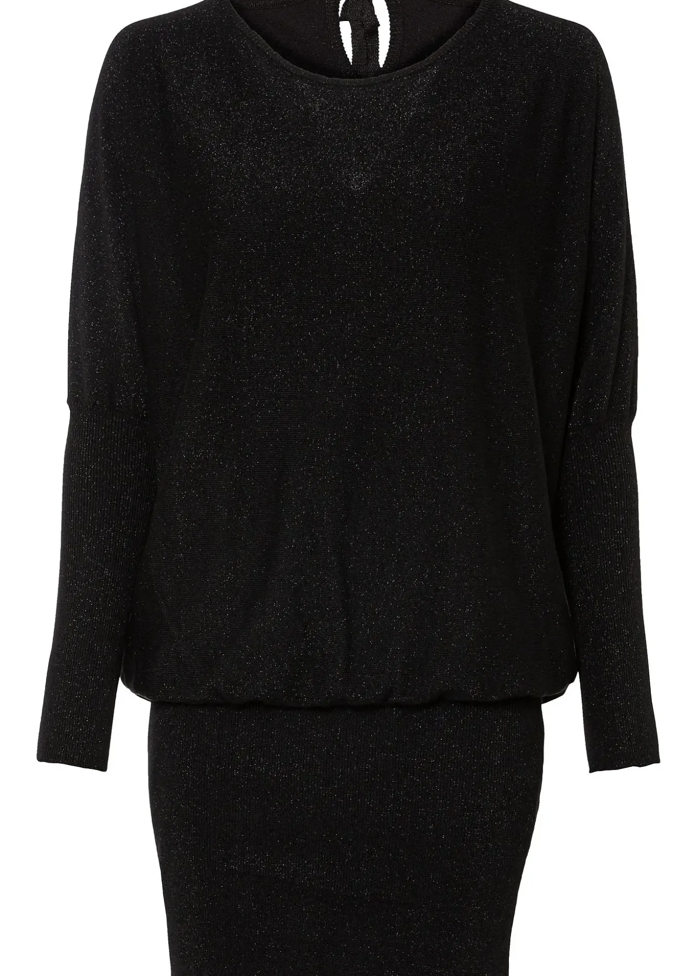 Robe fluide en maille de viscose mélangée