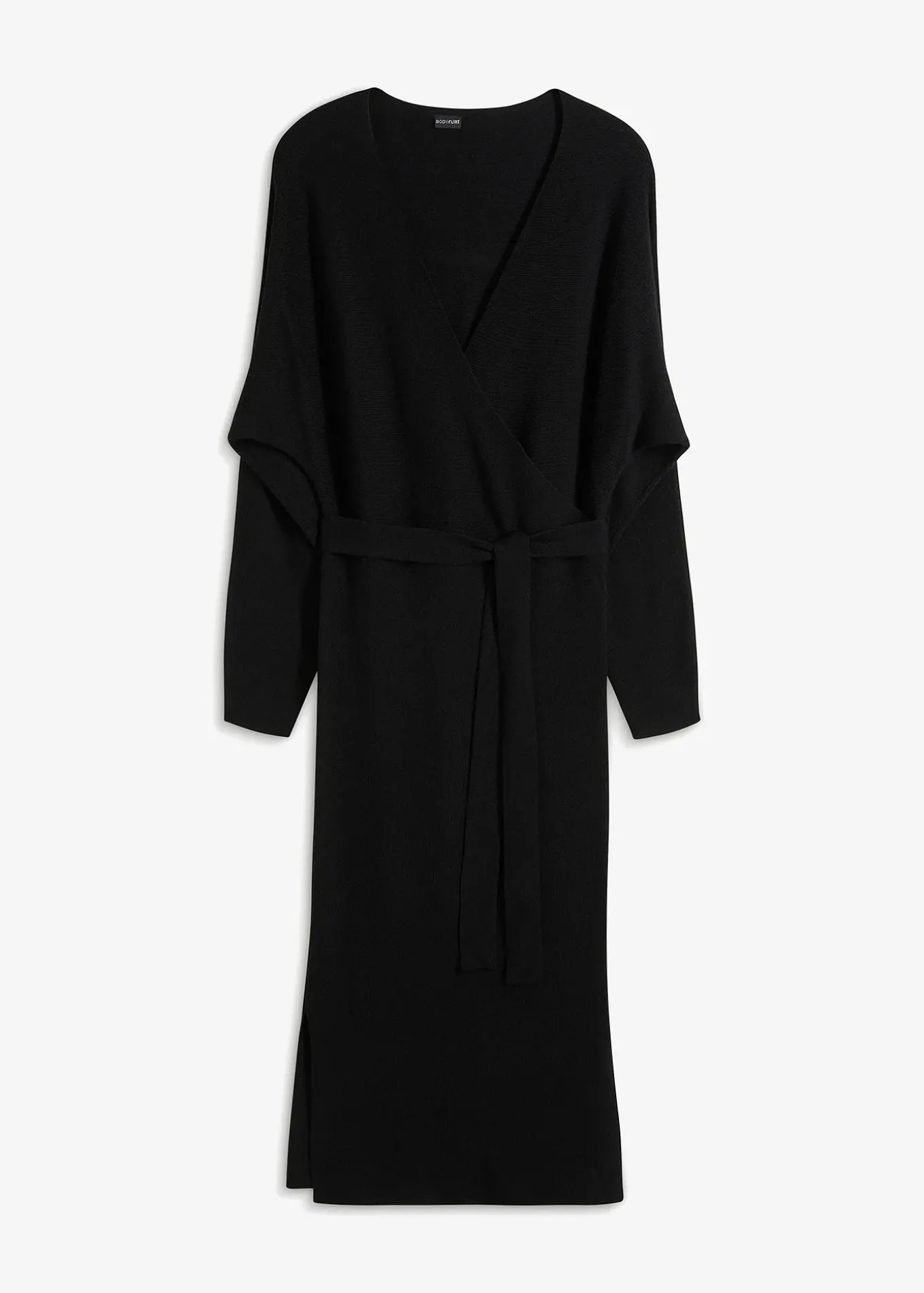 Robe fluide en maille de viscose mélangée