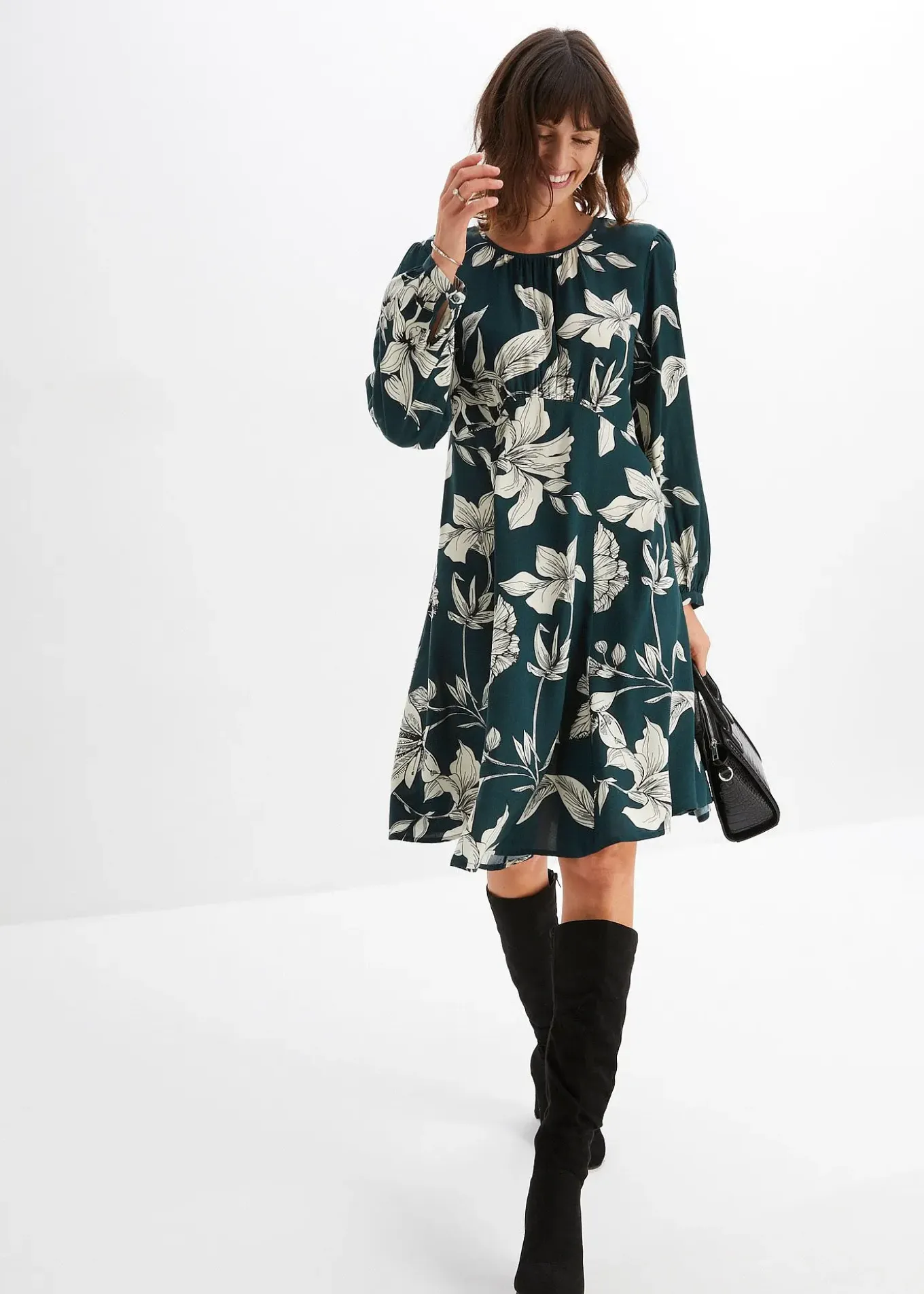 Robe fluide en viscose