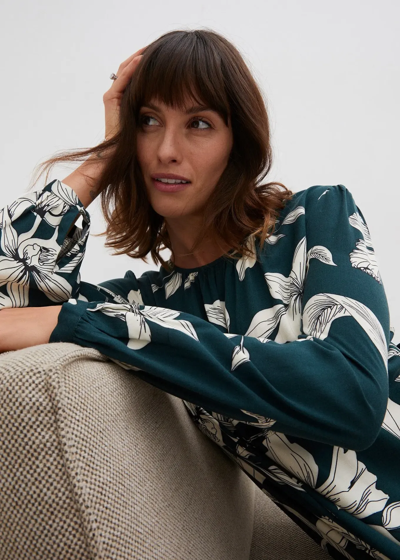 Robe fluide en viscose