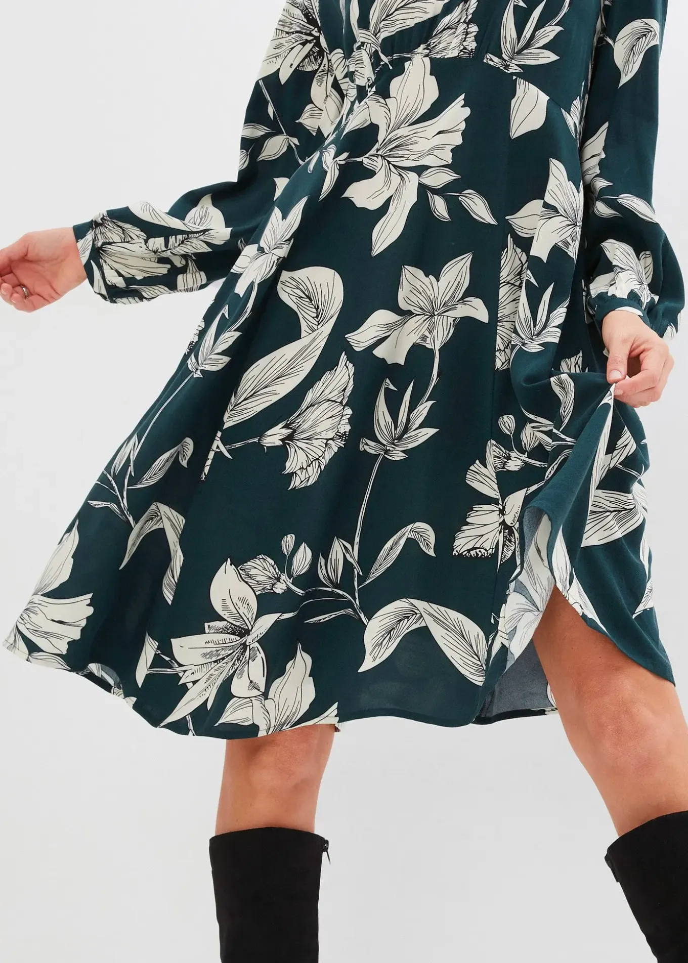 Robe fluide en viscose