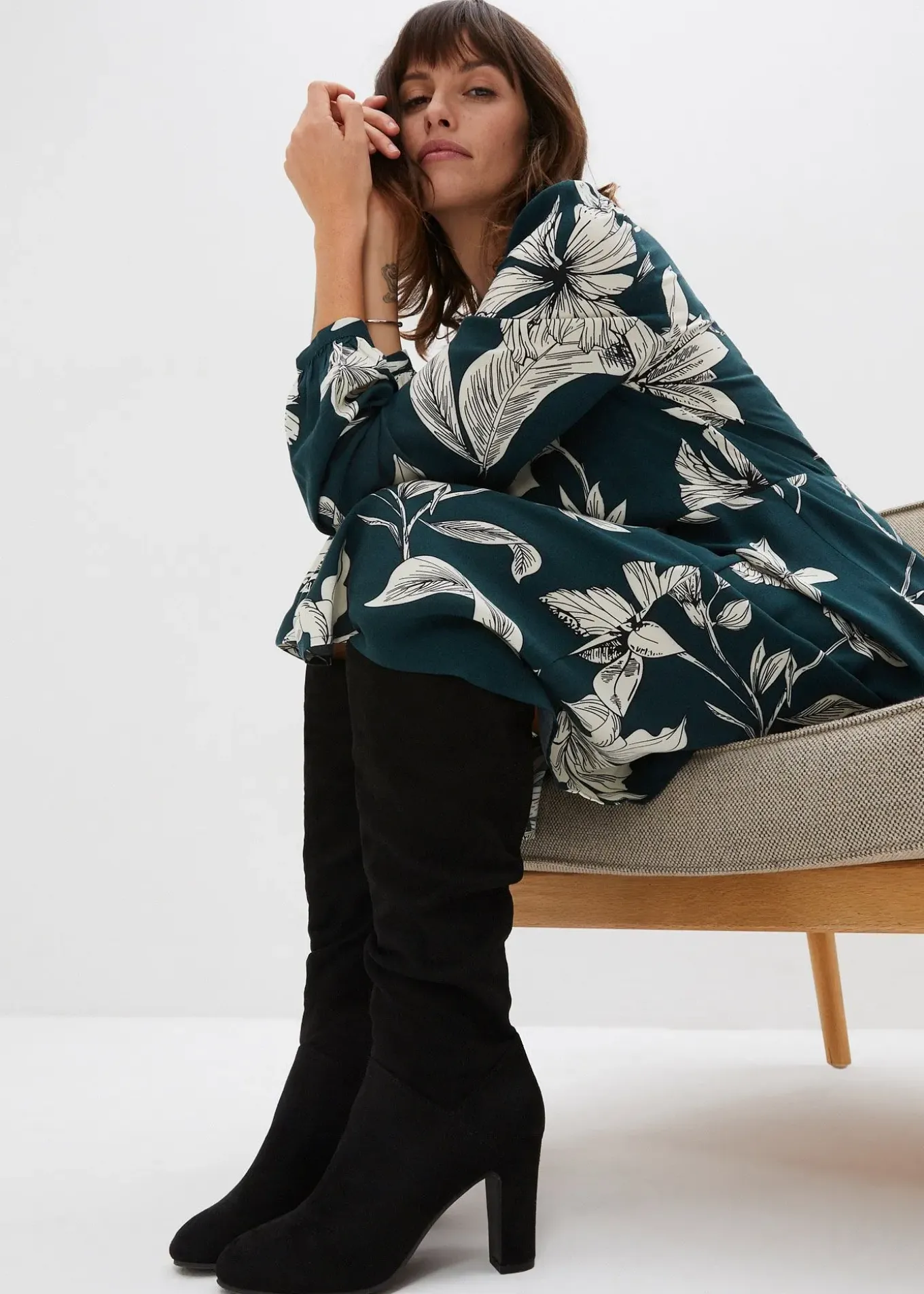 Robe fluide en viscose