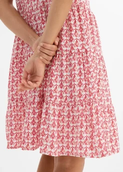 Robe fluide en viscose à fines bretelles