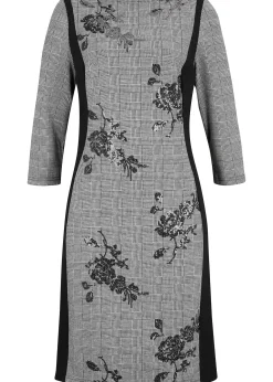 Robe fourreau avec sequins brodés