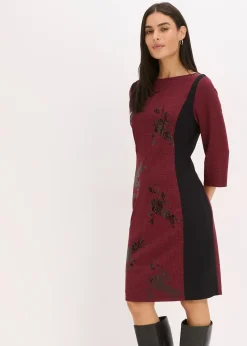 Robe fourreau avec sequins brodés