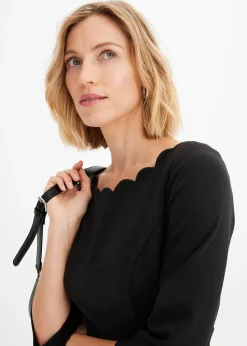 Robe fourreau en jersey milano